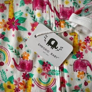 NWT Rainbow Footed Pajamas